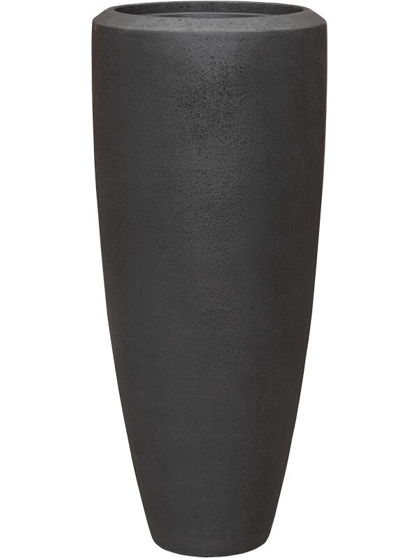 Кашпо Baq polystone plain partner smoke (с техническим горшком) D37 H90 см