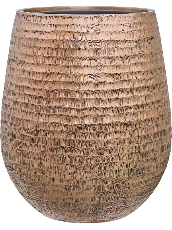 Кашпо Baq opus hammered darcy gold (с техническим горшком) D59 H69 см