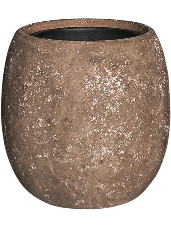 Кашпо Baq polystone coated plain balloon rock (с техническим горшком) D42 H42 см