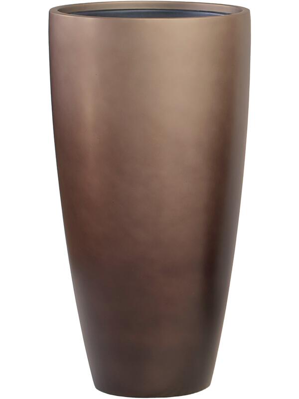 Кашпо Baq gradient partner matt coffee (с техническим горшком) D40 H75 см