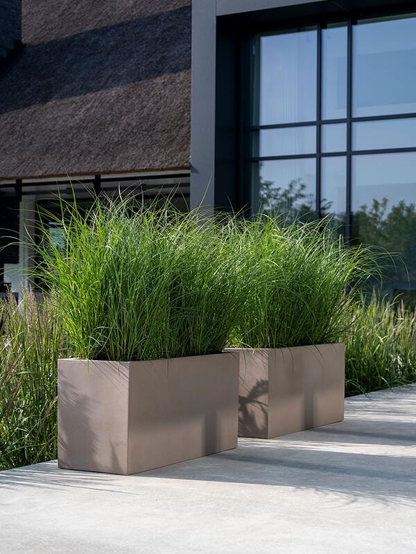 Кашпо Fiberstone jort m, taupe L100 W40 H50 см Кашпо Fiberstone jort m, taupe L100 W40 H50 см