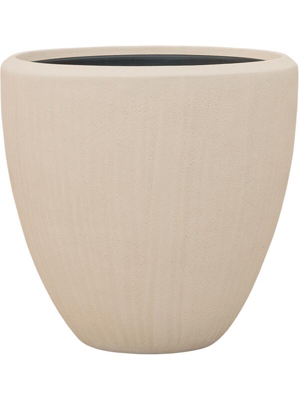 Кашпо Baq polystone plain couple natural (с техническим горшком) D50 H50 см