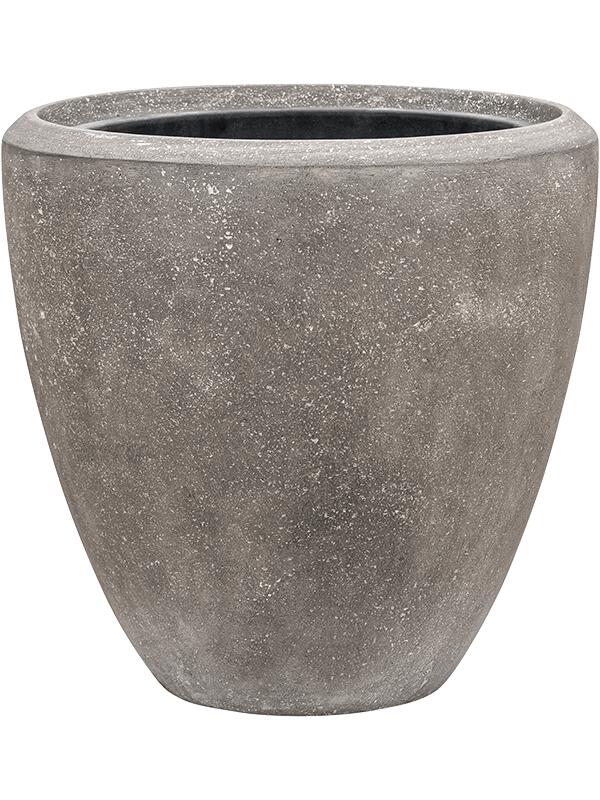 Кашпо Baq polystone plain couple grey (с техническим горшком) D50 H50 см