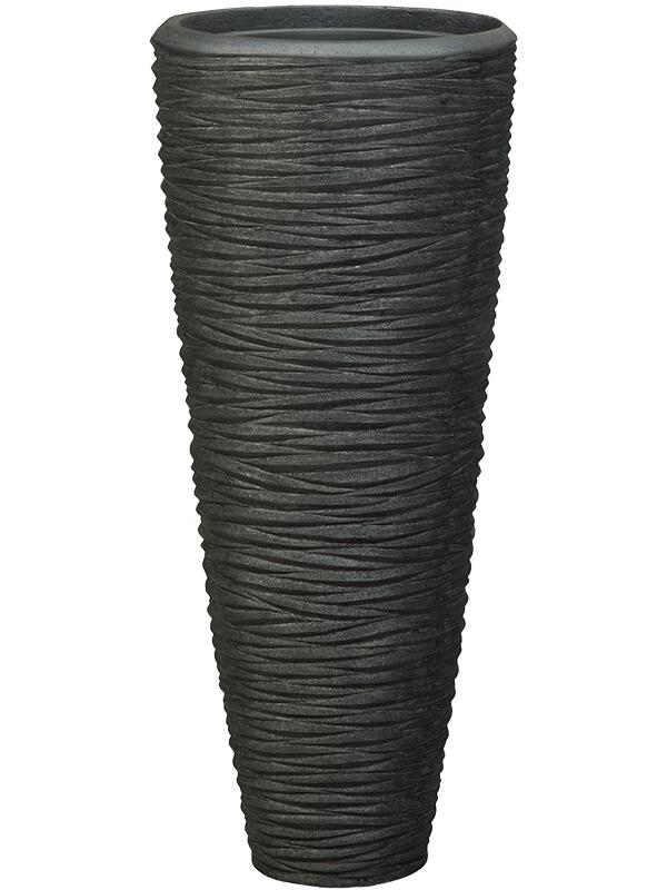 Кашпо Baq polystone seaside partner smoke (с техническим горшком) D50 H120 см