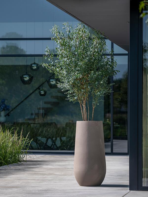 Кашпо Fiberstone nax l, taupe D50 H101 см Кашпо Fiberstone nax l, taupe D50 H101 см