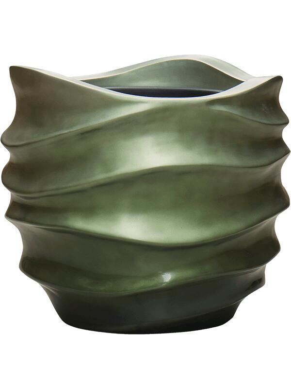 Кашпо Baq gradient lee couple matt forest green (с техническим горшком) D41 H37 см