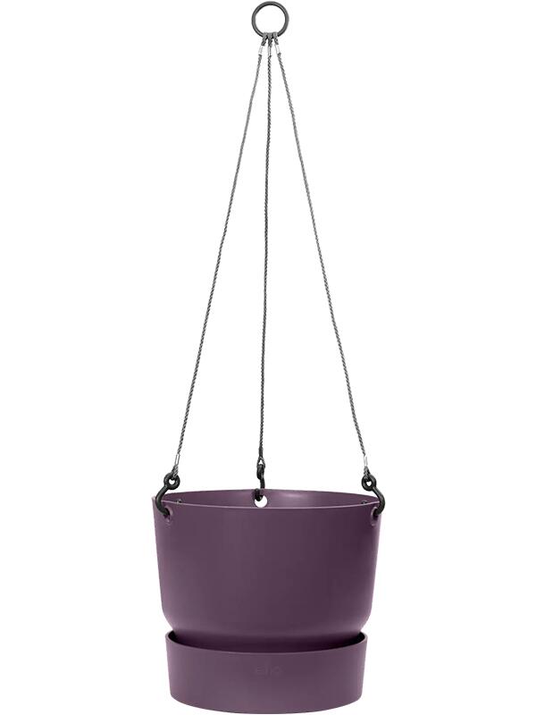 Кашпо подвесное Greenville hanging basket vintage plum D24 H21 см