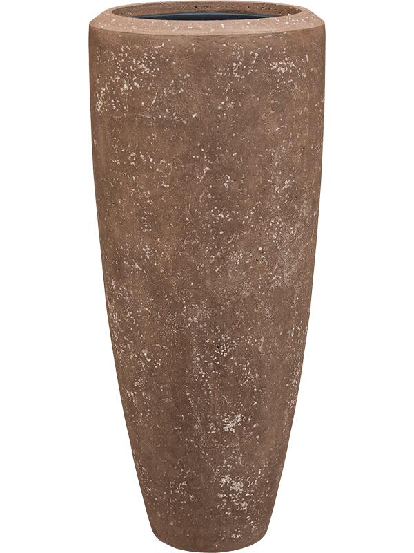 Кашпо Baq polystone plain partner rock (с техническим горшком) D37 H90 см