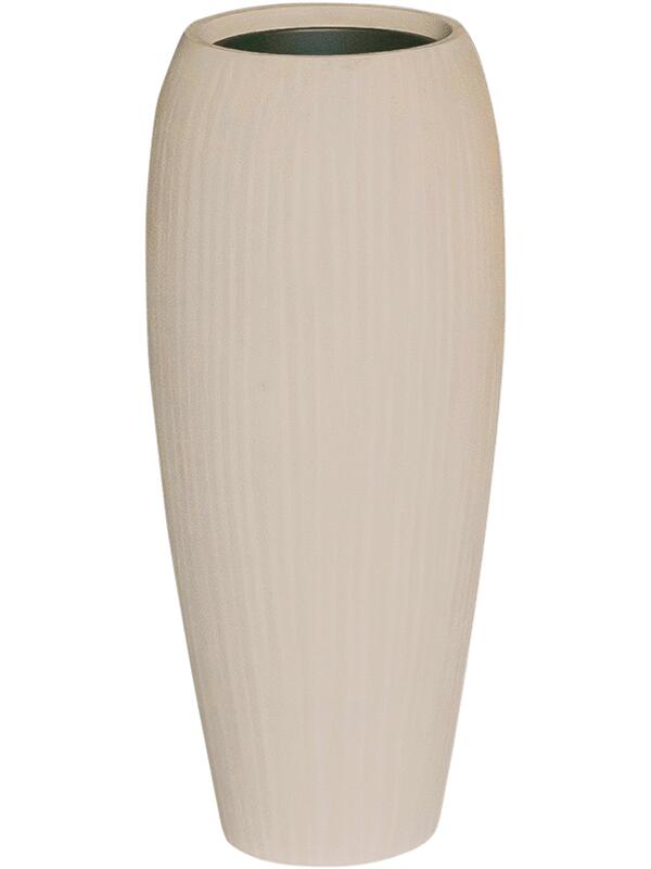 Кашпо Baq polystone coated plain emperor natural (с техническим горшком) D39 H90 см