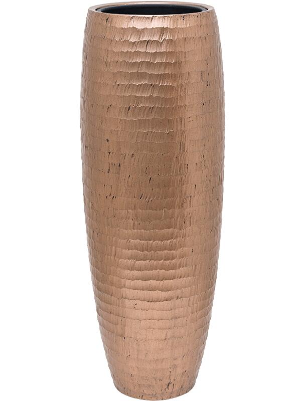 Кашпо Baq opus hammered partner gold (с техническим горшком) D35 H97 см