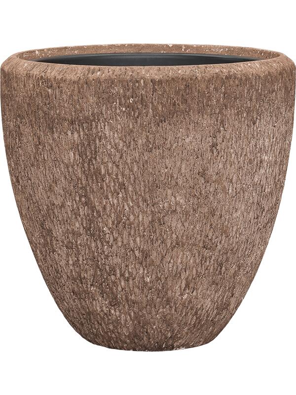 Кашпо Baq polystone rough couple rock (с техническим горшком) D50 H50 см