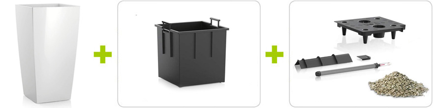 Комплектация кашпо Ola Dom Cubis Deluxe