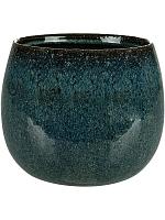 Кашпо Odile pot petrol D19 H14 см