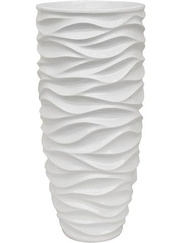 Кашпо Baq luxe lite glossy sea partner white Кашпо Baq luxe lite glossy sea partner white
