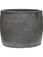 Кашпо Baq algar barrel grey D41 H33 см