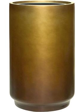 Кашпо Baq gradient cylinder matt honey (с техническим горшком)