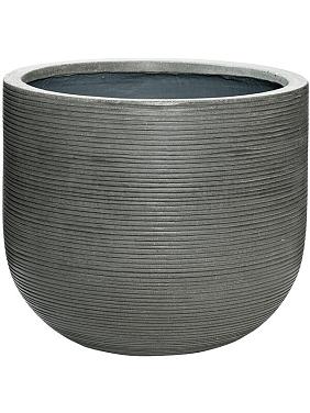 Кашпо Ridged horizontally cody l dark grey Кашпо Ridged horizontally cody l dark grey