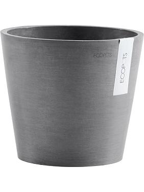 Кашпо Ecopots amsterdam 20 grey Кашпо Ecopots amsterdam 20 grey