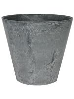 Кашпо Artstone claire pot grey D33 H29 см