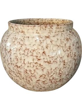 Кашпо Anogo pot reactive cream Кашпо Anogo pot reactive cream