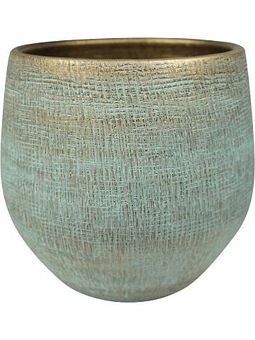 Кашпо Ryan pot shiny blue Кашпо Ryan pot shiny blue