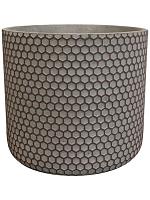 Кашпо Bernt pot shiny black D9 H8 см