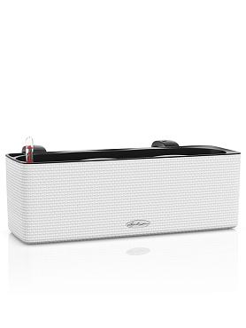 Кашпо Lechuza Cube Color Triple (белый)