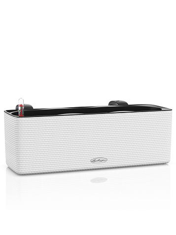 Кашпо Lechuza Cube Color Triple белый