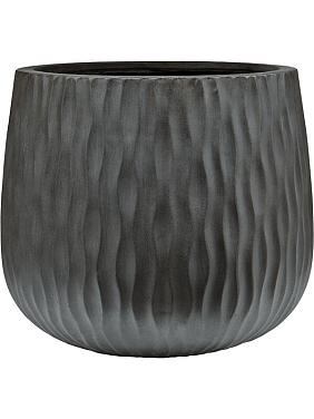 Кашпо Wave pax l, charcoal cement Кашпо Wave pax l, charcoal cement