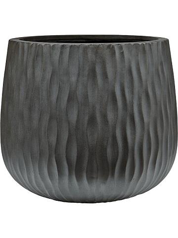 Кашпо Wave pax l, charcoal cement Кашпо Wave pax l, charcoal cement