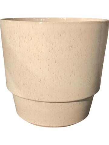 Кашпо Cera pot reactive white