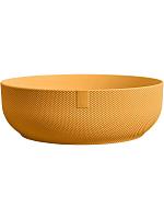 Кашпо Jazz bowl amber yellow D28 H9 см