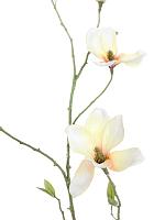 Магнолия ветвь с персиковыми цветами искусственная H110 см