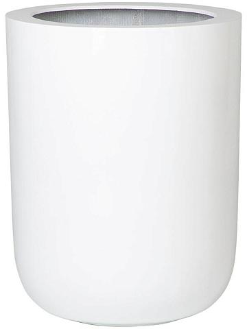 Кашпо Fiberstone dice xl glossy white Кашпо Fiberstone dice xl glossy white