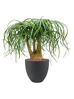 Кашпо Grigio egg pot anthracite D32 H29 см