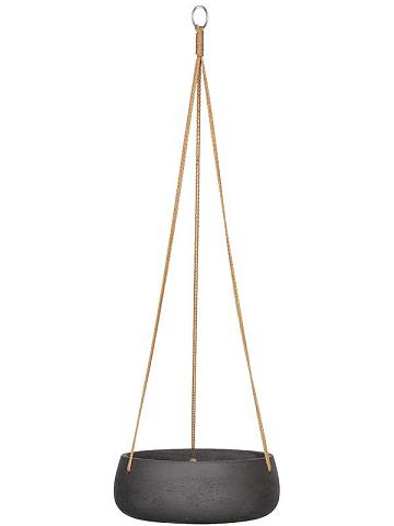 Кашпо подвесное Rough eileen (hanging) s black washed Кашпо подвесное Rough eileen (hanging) s black washed