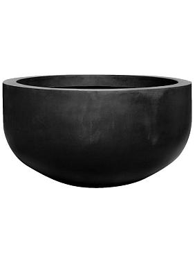 Кашпо Fiberstone city bowl s black Кашпо Fiberstone city bowl s black