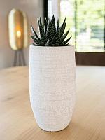 Ваза Cas pot tall cool grey D17 H30 см