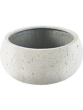 Кашпо Grigio low balloon 26 antique white Кашпо Grigio low balloon 26 antique white