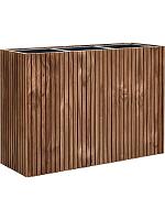 Кашпо Baq radia rectangle natural (с техническим горшком) L107 W38 H75 см
