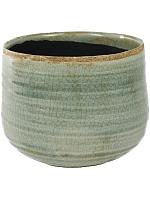 Кашпо Iris pot mint D18 H15 см