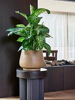 Кашпо Baq raindrop darcy beige D37 H29 см