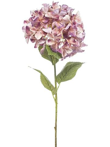 Гортензия фиолетово-персиковая искусственная Гортензия фиолетово-персиковая искусственная