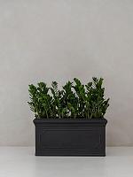 Кашпо Heritage jort classic s black L80 W30 H40 см