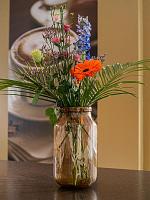 Ваза Noelle vase shiny sepia D17 H30 см Ваза Noelle vase shiny sepia D17 H30 см