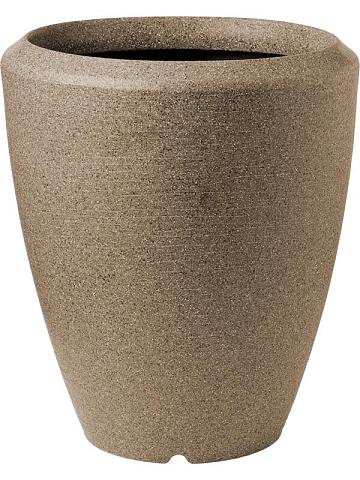 Кашпо Capi arc granite vase elegant warm taupe Кашпо Capi arc granite vase elegant warm taupe