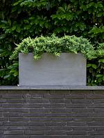 Кашпо Fiberstone jort s grey L80 W30 H40 см