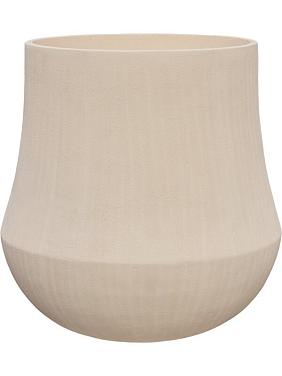 Кашпо Baq polystone coated plain darcy natural Кашпо Baq polystone coated plain darcy natural