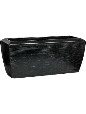 Кашпо Capi arc granite planter rectangle black Кашпо Capi arc granite planter rectangle black