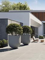 Кашпо Refined jumbo lex l clouded grey D114 H125 см